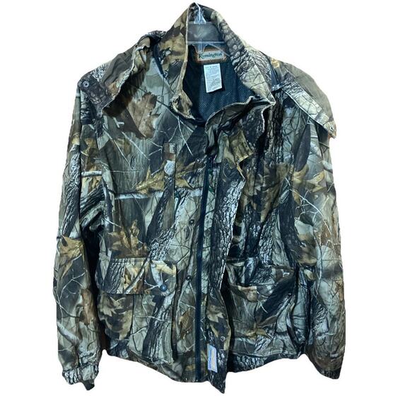 Remington Other - Remington Real Tree Hardwood Camo Insulated Coat Mens M Thermal Thermore Hunting